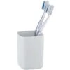 Wenko Zahnputzbecher Barcelona, Kunststoff, Weiß