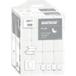 Katrin Papierhandtücher Plus ZZ 2, 35311, Palette, 2-lagig, Zick-Zack, 22,4x23cm, 4000 Stück, 36 Pack -Franz-Mensch Shop 085a3cf0cf39b9d69a5f8f58025364f2da689a85 papierhandtuecher katrin plus zz 2 35311 palette