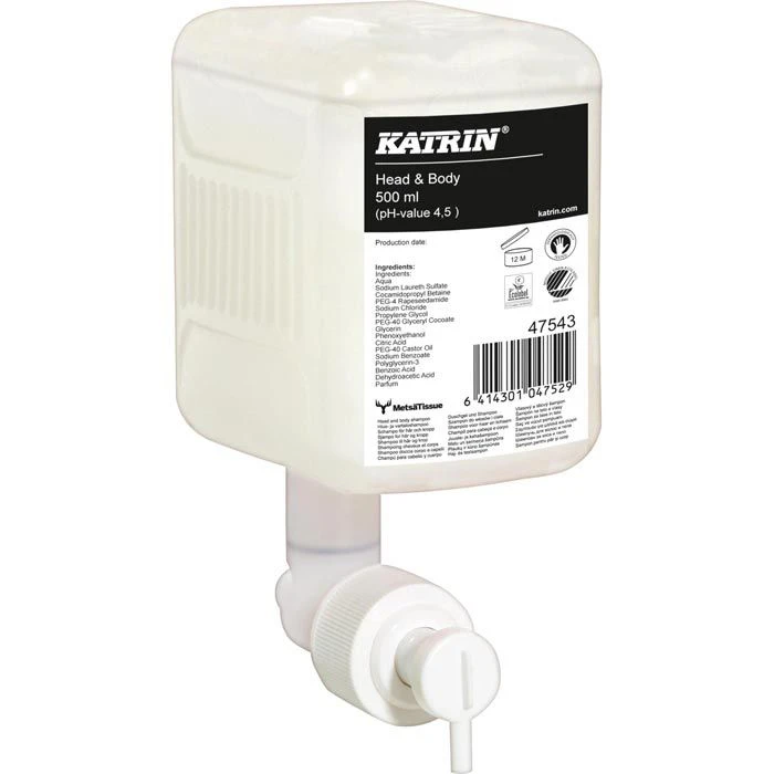 Katrin Duschgel Head & Body Shower Gel, 47543, Arctic Breeze, Für Frauen Und Männer, 500ml 3 Katrin Duschgel Head & Body Shower Gel, 47543, Arctic Breeze, Für Frauen Und Männer, 500ml