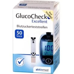 Aktivmed Blutzuckerteststreifen GlucoCheck Excel., 50 Stück -Franz-Mensch Shop 11db7ee30ef9ef8250ff436300876e9fc3643c9f blutzuckerteststreifen aktivmed glucocheck excel