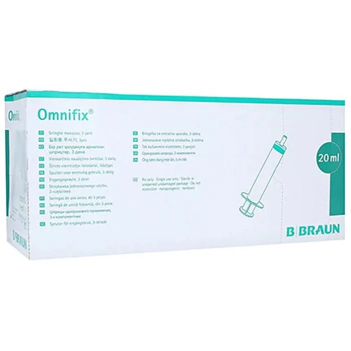 B.Braun Spritzen Omnifix Luer, 20ml, Steril, Exzentrisch, Einweg, 100 Stück 4 B.Braun Spritzen Omnifix Luer, 20ml, Steril, Exzentrisch, Einweg, 100 Stück – Bild 2