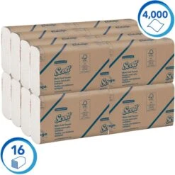 Kimberly-Clark Papierhandtücher Scott, 1804, 1-lagig, Multifold-Falz, 23,5 X 23,0cm, 4000 Stück 13 Kimberly-Clark Papierhandtücher Scott, 1804, 1-lagig, Multifold-Falz, 23,5 X 23,0cm, 4000 Stück -Franz-Mensch Shop 176f51e76eae8d3133175d04a96d9b812e5972da papierhandtuecher scott 1804
