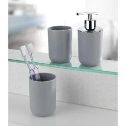 Wenko Seifenspender Brasil, 22247100, Kunststoff, Grau, 320ml -Franz-Mensch Shop 1877a47e12033271243587b400be23ac447acbba seifenspender wenko brasil 22247100