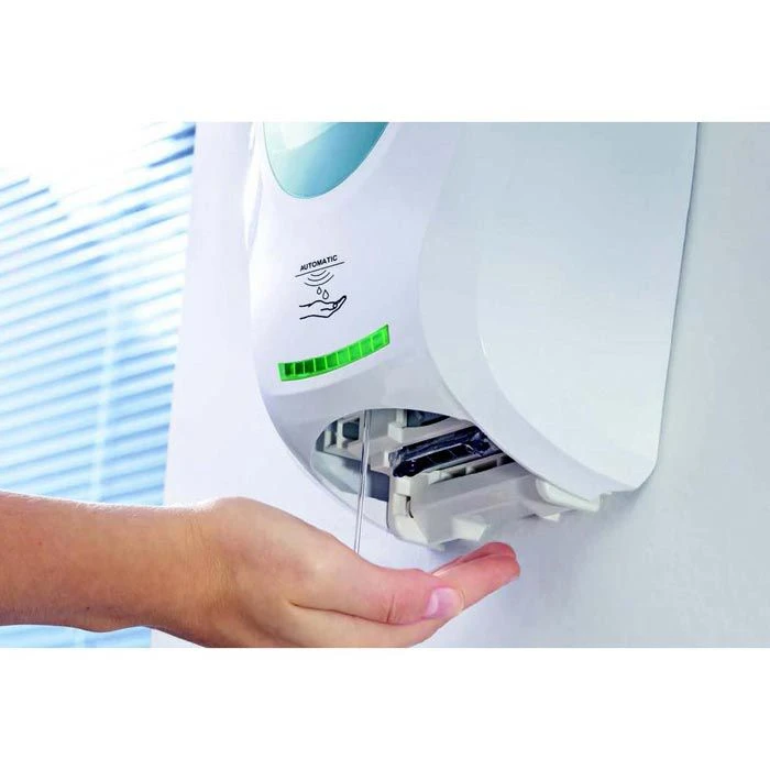 Bode CleanSafe Touchless, 9814440, Kunststoff, Mit Infrarotsensor, Weiß, 1000ml, Desinfektionsmittelspender 6 Bode CleanSafe Touchless, 9814440, Kunststoff, Mit Infrarotsensor, Weiß, 1000ml, Desinfektionsmittelspender – Bild 4