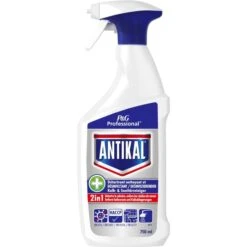 Antikal Badreiniger Professional, Kalkreiniger, Spray, Gegen Kalk Und Schmutz, 750ml