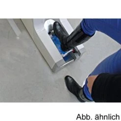 Franz-Mensch Überschuhspender Hygomat Classic, Bis Zu 110 Überschuhe, Edelstahl, Weiß-grau -Franz-Mensch Shop 2081a2f4d540a4a2640cfd57b8631c3fd2a216cb ueberschuhspender franz mensch hygomat classic
