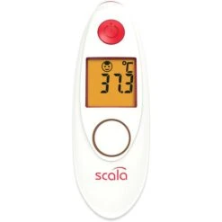 Scala Fieberthermometer SC 8360, Infrarot, Stirn, Farbwechsel-Display, Digital, Kontaktlos -Franz-Mensch Shop 2179a15225616a7716c332be16cf62657c530bea fieberthermometer scala sc 8360 infrarot