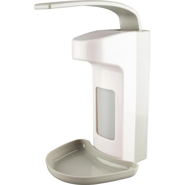 Desinfektionsmittelspender Böttcher-AG Mit Tropfschale Und Armhebel, Kunststoff, 500ml 3 Desinfektionsmittelspender Böttcher-AG Mit Tropfschale Und Armhebel, Kunststoff, 500ml