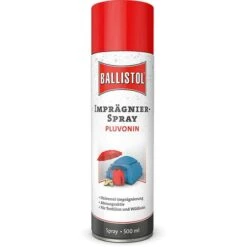 Ballistol Imprägnierspray Pluvonin, 25010, Spray, Für Textilien & Leder, Atmungsaktiv, 500ml