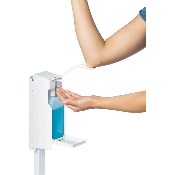 Durable Desinfektionsmittelspender 5891-02, Mit Ständer, Stehend, Weiß, 500ml 4 Durable Desinfektionsmittelspender 5891-02, Mit Ständer, Stehend, Weiß, 500ml – Bild 2