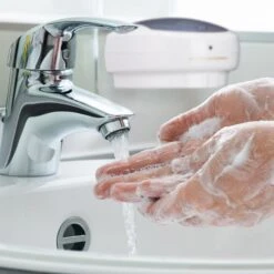 Relaxdays Seifenspender 10032661, Automatisch, Kunststoff, Mit Infrarotsensor, Weiß, 500ml -Franz-Mensch Shop 27e39e12bdc55b08da722723a4a40ebdcb6c8ef1 seifenspender relaxdays 10032661 automatisch