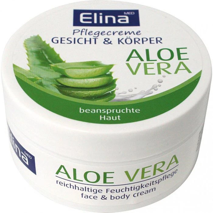 Elina-med Hautcreme Pflegecreme, Gesicht & Körper, Aloe Vera, 150ml 3 Elina-med Hautcreme Pflegecreme, Gesicht & Körper, Aloe Vera, 150ml