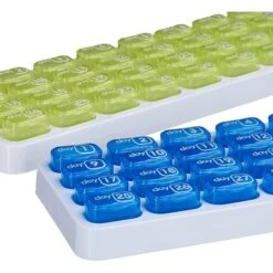 Relaxdays Tablettenbox 31 Tage, Täglich, 2 Stück -Franz-Mensch Shop 2feb9f48fdca21539b9317f333236f23e2bfbd24 tablettenbox relaxdays 31 tage