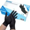 HYGISUN Einmalhandschuhe Intco Nitril, Puderfrei, Schwarz, 100 Stück, Größe M -Franz-Mensch Shop 31f39a217368a82e461609529bd078c94ceb74b0 einmalhandschuhe hygisun intco nitril puderfrei