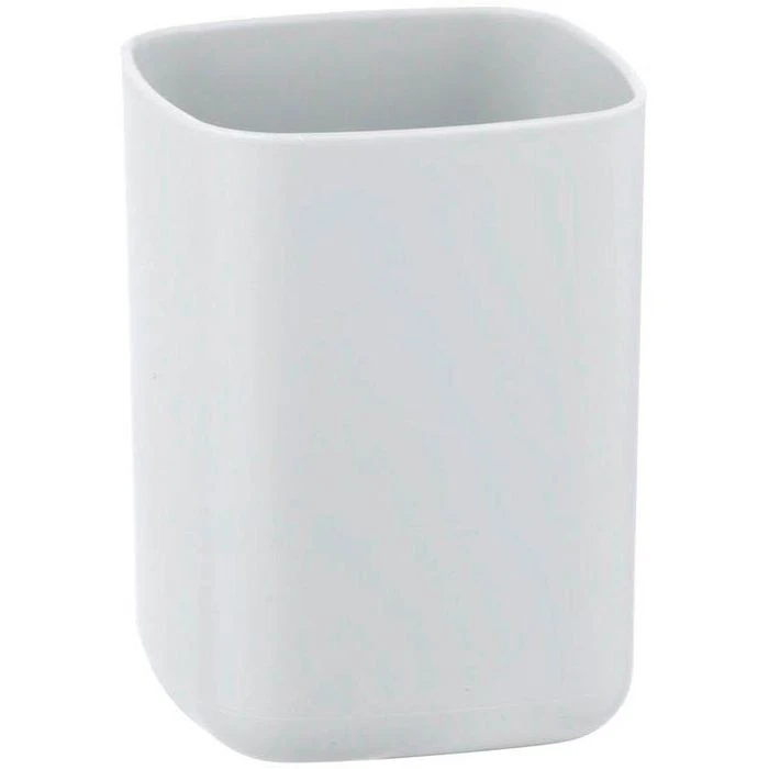 Wenko Zahnputzbecher Barcelona, Kunststoff, Weiß 5 Wenko Zahnputzbecher Barcelona, Kunststoff, Weiß – Bild 3