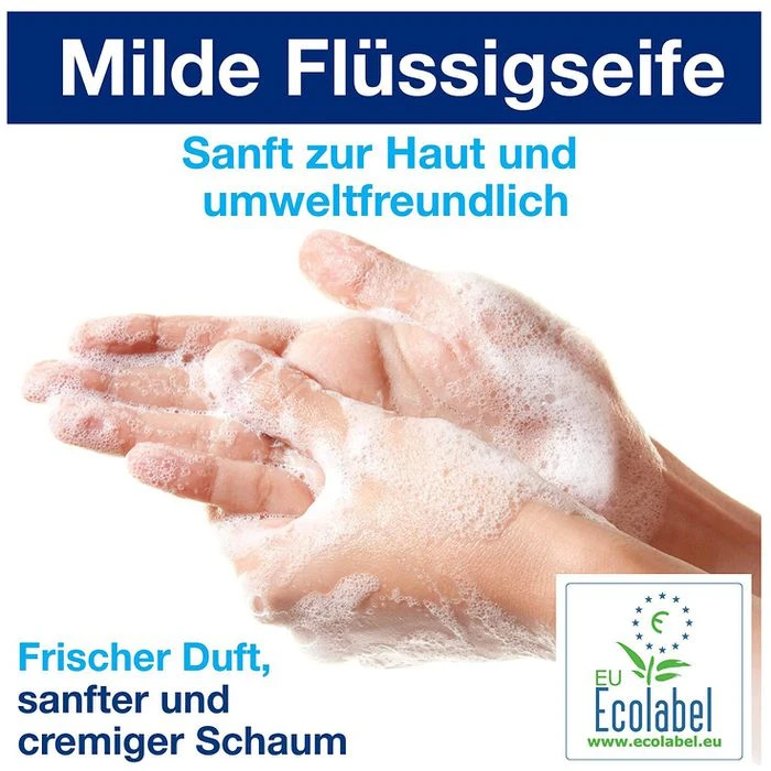 Tork Seife Premium Mild, 420501, S1, Flüssigseife, Nachfüller, 1 Liter 4 Tork Seife Premium Mild, 420501, S1, Flüssigseife, Nachfüller, 1 Liter – Bild 2