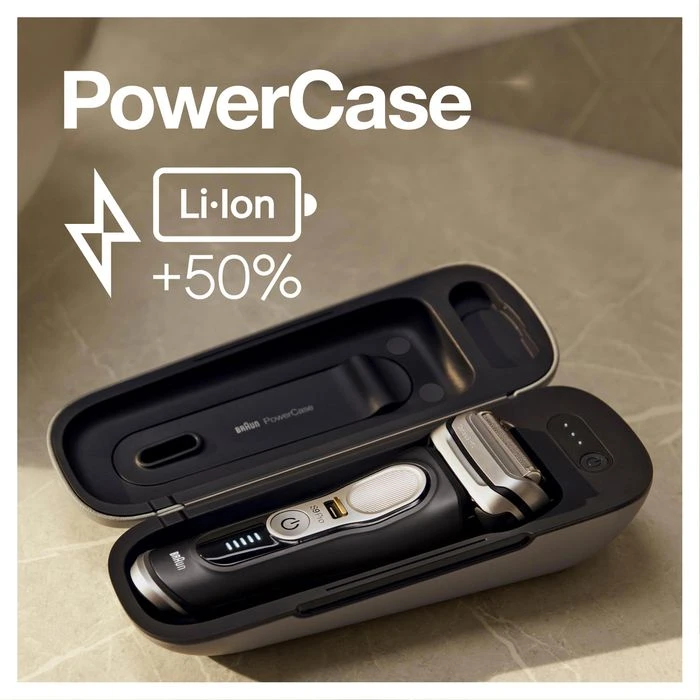 Braun Elektrorasierer Series 9 Pro Premium 9420s, Wet & Dry, 4+1 Scherkopf, Mit Trimmer & PowerCase 7 Braun Elektrorasierer Series 9 Pro Premium 9420s, Wet & Dry, 4+1 Scherkopf, Mit Trimmer & PowerCase – Bild 5