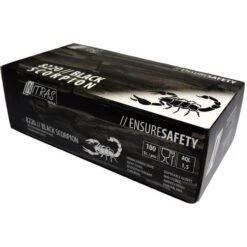 NITRAS Einmalhandschuhe Black Scorpion, Latex, Puderfrei, Schwarz, 100 Stück, Größe L -Franz-Mensch Shop 3ba29412641043499e36617d262d26c34dbee4f4 einmalhandschuhe nitras black scorpion latex