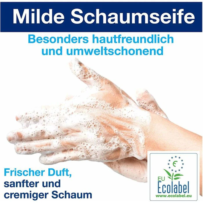 Tork Seife Premium Mild, 520501, S4, Schaumseife, Nachfüller, 1 Liter 4 Tork Seife Premium Mild, 520501, S4, Schaumseife, Nachfüller, 1 Liter – Bild 2