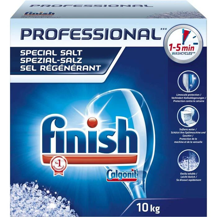 Finish Spülmaschinensalz Calgonit Professional, Spezial Salz, Grobkörnig, 10 Kg 3 Finish Spülmaschinensalz Calgonit Professional, Spezial Salz, Grobkörnig, 10 Kg