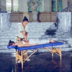 Master-Massage Massageliege Brady, Himmelblau, Klappbar, Höhenverstellbar, 2 Zonen, 69cm Breit -Franz-Mensch Shop 4257afc5d290dcff7a86892649ac9e320fa5f80b massageliege master massage brady himmelblau