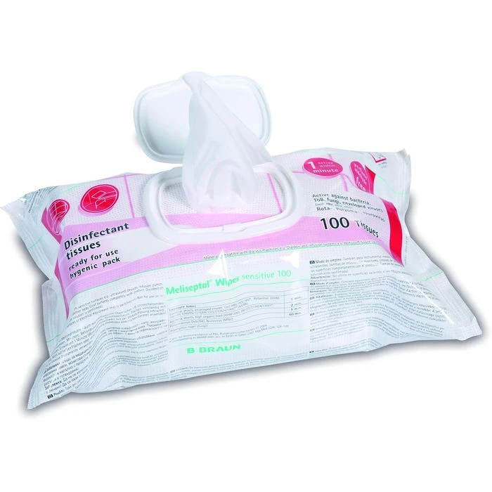 B.Braun Desinfektionstücher Meliseptol Wipes, Sensitive, Für Flächen, 18 X 20 Cm, 100 Tücher 3 B.Braun Desinfektionstücher Meliseptol Wipes, Sensitive, Für Flächen, 18 X 20 Cm, 100 Tücher
