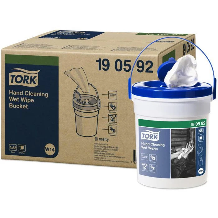 Tork Reinigungstücher 190592, W14, Für Hände, Spenderbox, 58 Tücher 5 Tork Reinigungstücher 190592, W14, Für Hände, Spenderbox, 58 Tücher – Bild 3
