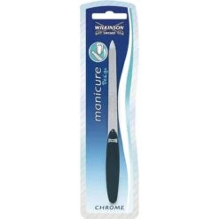 Wilkinson Nagelfeile Sword Manicure Design Chrome, Saphirfeile, Federstahl, 17 Cm -Franz-Mensch Shop 49b3227a5f83e4e5b0cb1db9e0f05ff83180a22f nagelfeile wilkinson sword manicure design chrome