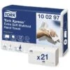 Tork 100297 Xpress Premium Extra Soft, 2-lagig, 21x34 Cm, Interfold, H2, 2100 Stück, Papierhandtücher