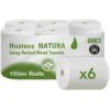 Hostess-NATURA Handtuchrollen 6063, 1-lagig, 20cm X 190m, 6 Rollen