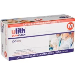 Ulith Latex Natur Puderfrei Gr.M Einmalhandschuhe, 100 Stück -Franz-Mensch Shop 5a58b6834817ba507a9d421a82fdd58e651d59f8 einmalhandschuhe ulith latex puderfrei 81681