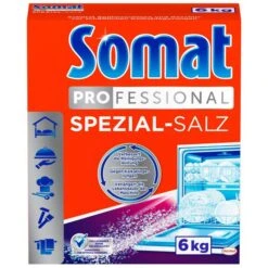 Somat Spülmaschinensalz Professional, Spezial Salz, Grobkörnig, 6 Kg