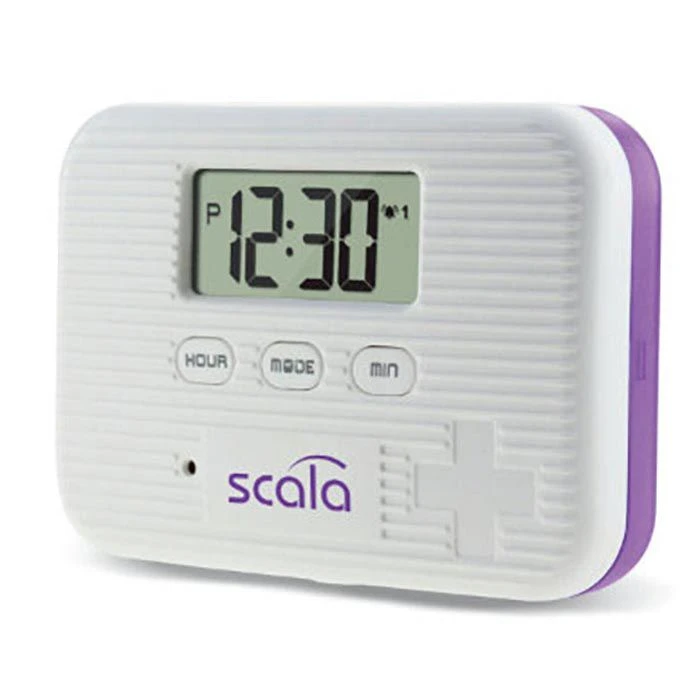 Scala Tablettenbox Vergiss Nix 6, 1 Tag, 5 Alarmzeiten Pro Tag 3 Scala Tablettenbox Vergiss Nix 6, 1 Tag, 5 Alarmzeiten Pro Tag