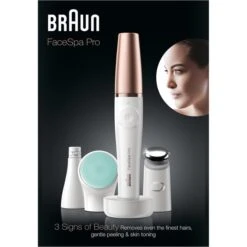Braun Epilierer FaceSpa Pro 913, 3in1 Beautygerät, Zur Epilation, Reinigung & Pflege, Mit 3 Extras -Franz-Mensch Shop 60eca2b22284aa02b54eedf268f5d8ad3f6eb2b4 epilierer braun facespa pro 913 3in1 beautygeraet