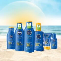 Nivea Sonnencreme Sun Schutz & Pflege, LSF 50+, Sonnenspray, Wasserfest, 200ml -Franz-Mensch Shop 615115cb83cc03471a89dc66f7ccca8b435d9476 sonnencreme nivea sun schutz und pflege lsf 50 plus