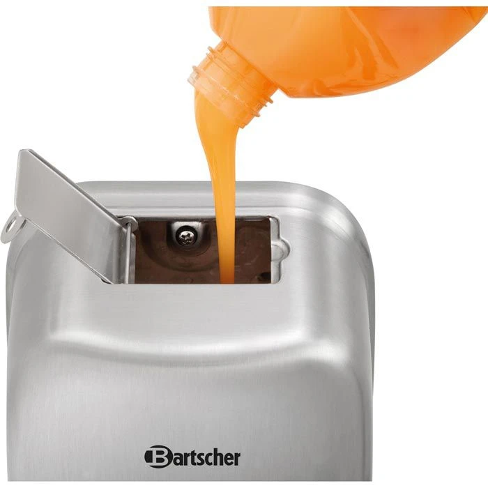 Bartscher Seifenspender S1, 850009, Kunststoff, Mit Infrarotsensor, Silber, 1000ml 6 Bartscher Seifenspender S1, 850009, Kunststoff, Mit Infrarotsensor, Silber, 1000ml – Bild 4
