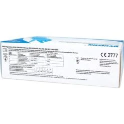 HYGISUN Einmalhandschuhe Intco Nitril, Puderfrei, Blau, 100 Stück, Größe M -Franz-Mensch Shop 67bdbd8c5c3ce1b7149324be94e4c1dc0bb26d16 einmalhandschuhe hygisun intco nitril puderfrei