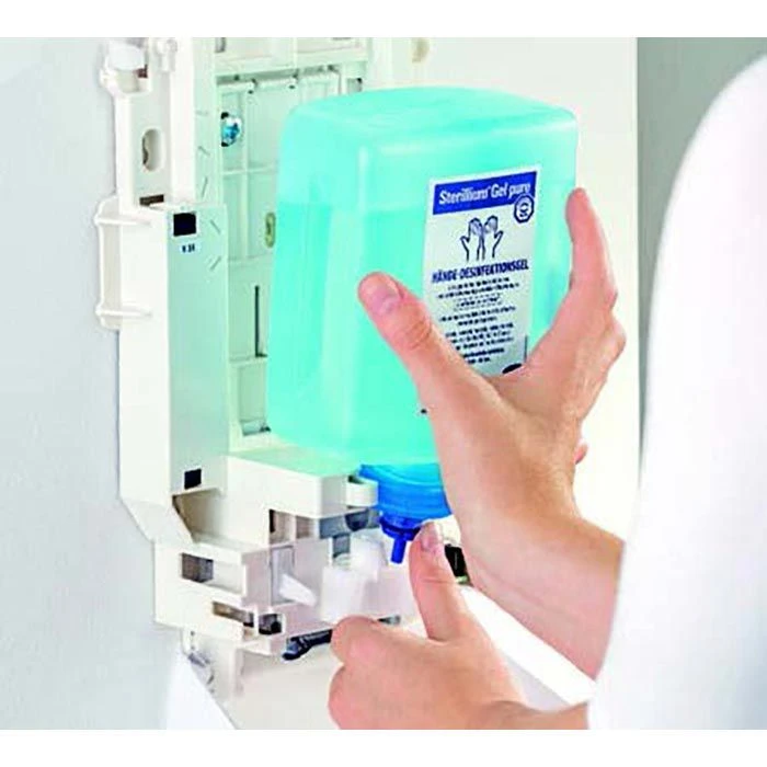 Bode CleanSafe Touchless, 9814440, Kunststoff, Mit Infrarotsensor, Weiß, 1000ml, Desinfektionsmittelspender 4 Bode CleanSafe Touchless, 9814440, Kunststoff, Mit Infrarotsensor, Weiß, 1000ml, Desinfektionsmittelspender – Bild 2