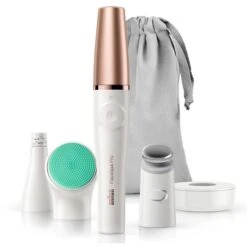 Braun Epilierer FaceSpa Pro 913, 3in1 Beautygerät, Zur Epilation, Reinigung & Pflege, Mit 3 Extras
