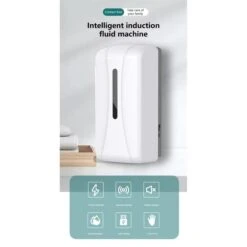 Betec Desinfektionsmittelspender Hygiene Sanitizer, Spray 2, Kunststoff, Infrarotsensor, Weiß, 1000ml -Franz-Mensch Shop 6f86d500515af532ec01b5046581b5cc41754ab9 desinfektionsmittelspender betec hygiene sanitizer