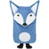 Hugo-Frosch Wärmflasche Fuchs, 0,8 Liter, Blau, Abnehmbarer Bezug -Franz-Mensch Shop 7014e859ec65ffe09e3b24ada919d76c0276f448 waermflasche hugo frosch oeko junior comfort fuchs