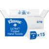 Kimberly-Clark Papierhandtücher Kleenex Ultra 6710, 3-lagig, Interfold-Falz, 21,5 X 31,8cm, 1440 Stück