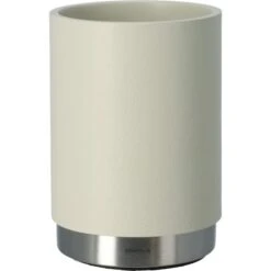 Blomus Zahnputzbecher Ara 68852, Edelstahl / Polystone, Stehend, Weiß -Franz-Mensch Shop 715d36c66023aef983bb7804ddbf973728625213 zahnputzbecher blomus ara 68852