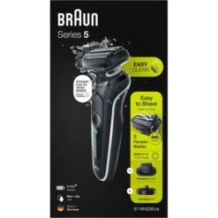 Braun Elektrorasierer Series 5 51-W4200cs, Weiß, Wet & Dry, Mit EasyClick-Trimmer Und Ladestation -Franz-Mensch Shop 7345c652db27976d3a703d3629555fe561d01e54 elektrorasierer braun series 5 51 w4200cs weiss