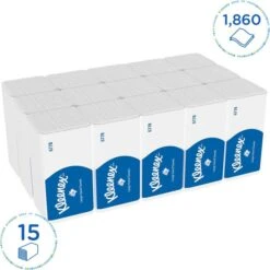 Kimberly-Clark Papierhandtücher Kleenex Ultra 6778, 2-lagig, Interfold-Falz, 21,5 X 31,5cm, 1860 Stück -Franz-Mensch Shop 741216bfa3eb7ef7561a15410755da29f8b28131 papierhandtuecher kleenex ultra 6778