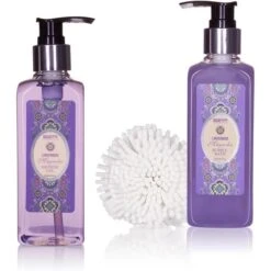 BRUBAKER Geschenkset Cosmetics Lavender & Magnolia, Bade- Und Dusch-Set Lavendel Magnolien, 7-teilig 7 BRUBAKER Geschenkset Cosmetics Lavender & Magnolia, Bade- Und Dusch-Set Lavendel Magnolien, 7-teilig -Franz-Mensch Shop 76bd24184ca5973a0238ac8102c86293c2805116 geschenkset brubaker cosmetics lavender und magnolia
