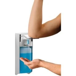 Bartscher Desinfektionsmittelspender PS 0,9L-W, Kurzer Armhebel, Aluminium, 900ml -Franz-Mensch Shop 7725514503af2adba23b2969ef5556d36ef42e59 desinfektionsmittelspender bartscher ps 0 9l w