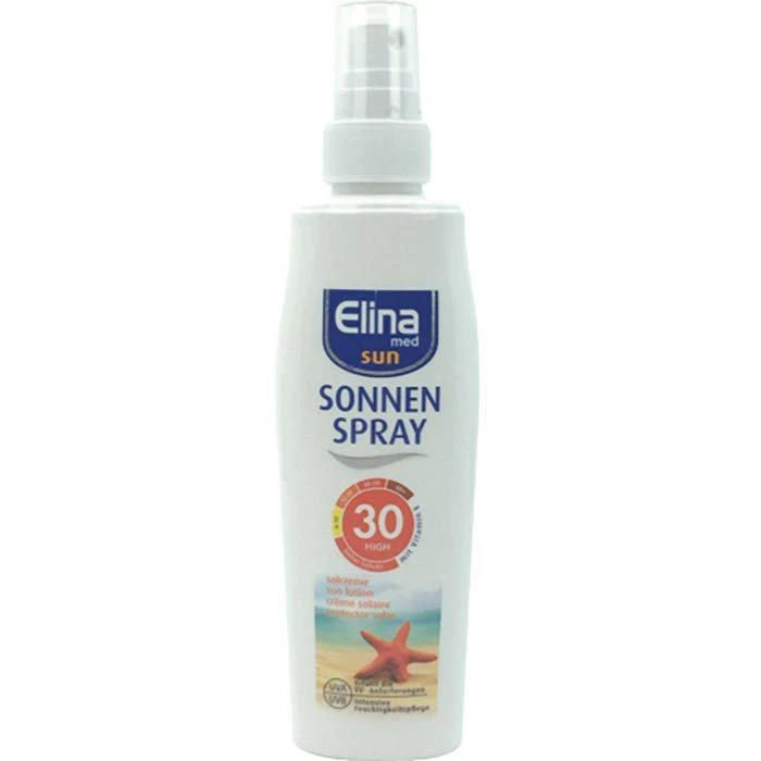 Elina-med Sonnencreme Sun 30 High, Sonnenspray, LSF 30, 200ml 3 Elina-med Sonnencreme Sun 30 High, Sonnenspray, LSF 30, 200ml