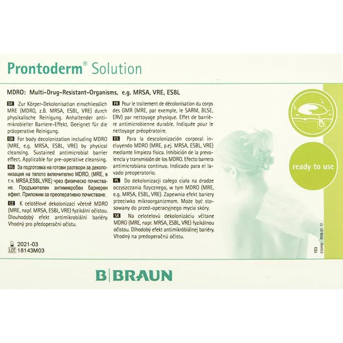 B.Braun Desinfektionsmittel Prontoderm, 400100, Hautdesinfektion, Kanister, 5 Liter 4 B.Braun Desinfektionsmittel Prontoderm, 400100, Hautdesinfektion, Kanister, 5 Liter – Bild 2