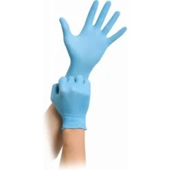 MaiMed Einmalhandschuhe Nitril Blue PF, Puderfrei, Chemikalienhandschuhe, Blau, 100 Stück, Gr. M -Franz-Mensch Shop 7fa74af6d2b85f769aecc87fafe9ef2c7d00eade einmalhandschuhe maimed nitril blue pf puderfrei